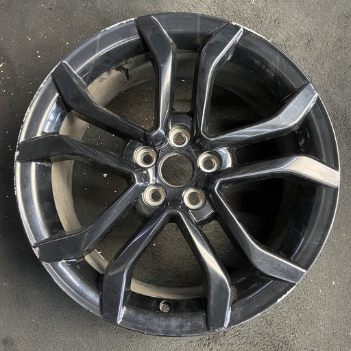 18" FUSION 19-20 18x8, , , , black Original OEM Wheel Rim - Additional View