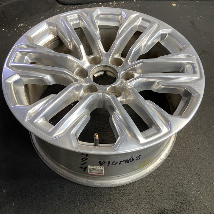 20" YUKON 21 20x9, , polished, opt NZG Original OEM Wheel Rim - View 7