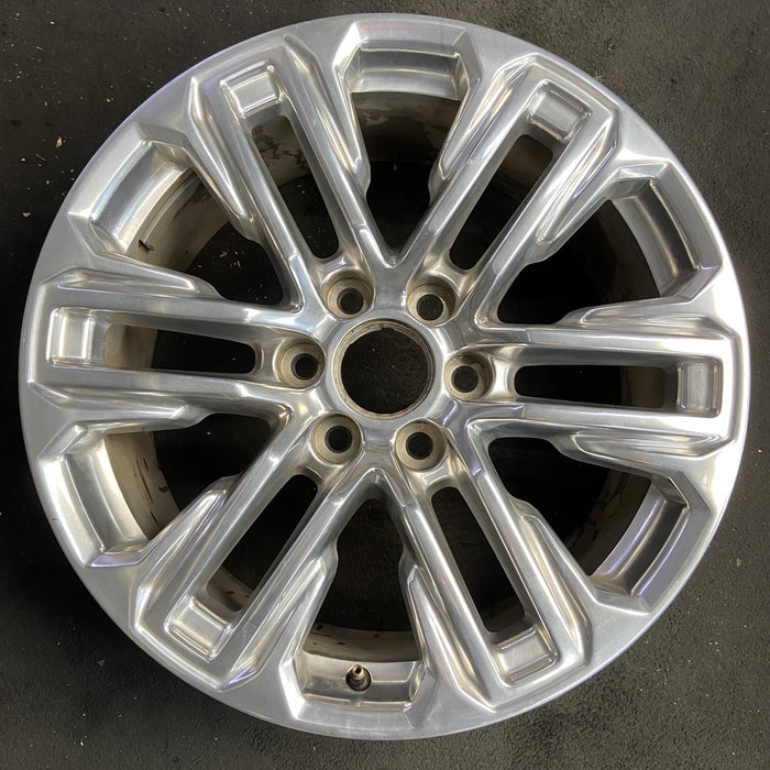 20" YUKON 21 20x9, , polished, opt NZG Original OEM Wheel Rim - Additional View