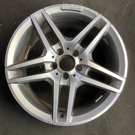18" MERCEDES E-CLASS 14 212 Type, Sdn, E550, 18x8 Original OEM Wheel Rim - Additional View