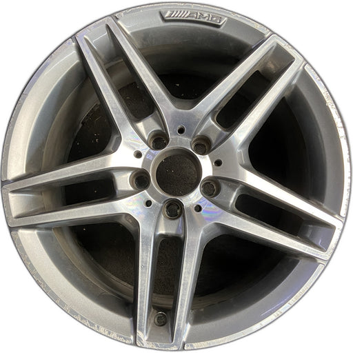 18" MERCEDES E-CLASS 14 207 Type, Conv, E350, 18x8.5 , AMG Original OEM Wheel - Front View