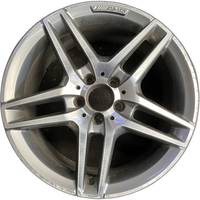 18" MERCEDES E-CLASS 14 207 Type, Conv, E350, 18x8.5 , AMG Original OEM Wheel - Front View