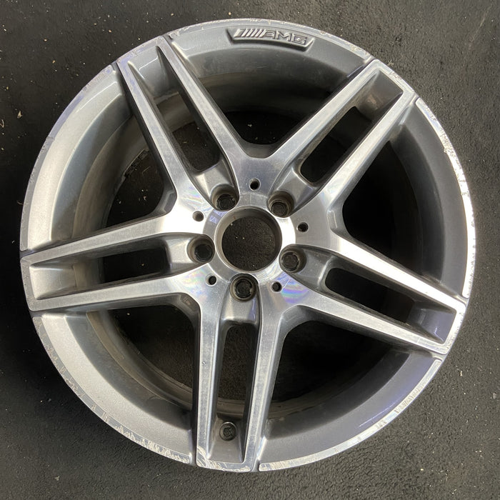 18" MERCEDES E-CLASS 14 207 Type, Conv, E350, 18x8.5 , AMG Original OEM Wheel - Additional View