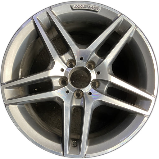 18" MERCEDES E-CLASS 14 207 Type, Conv, E350, 18x8.5 , AMG Original OEM Wheel - Front View