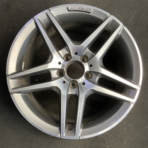 18" MERCEDES E-CLASS 14 207 Type, Conv, E350, 18x8.5 , AMG Original OEM Wheel - Additional View