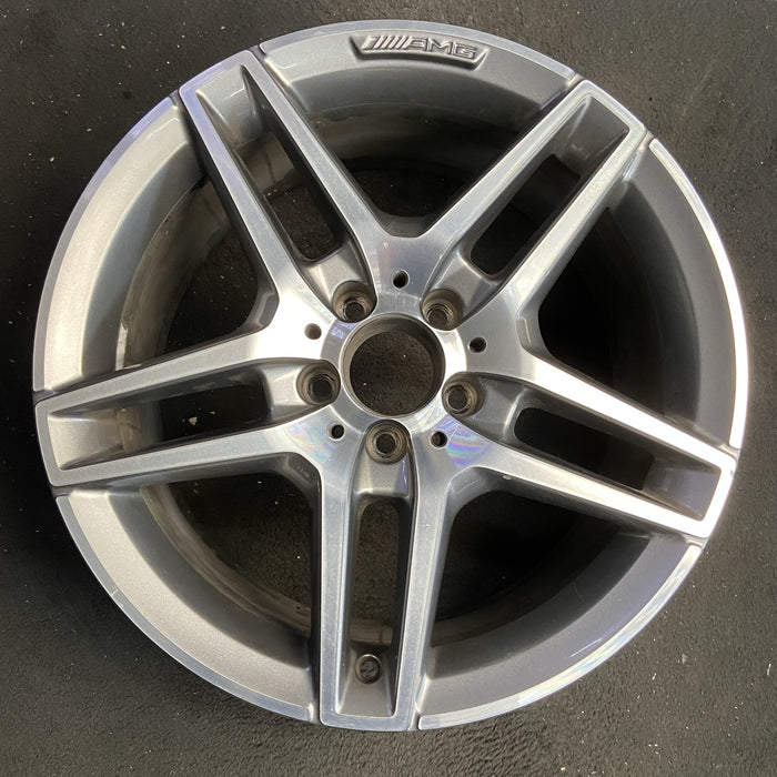 18" MERCEDES E-CLASS 14 207 Type, Conv, E350, 18x8.5 , AMG Original OEM Wheel - Additional View