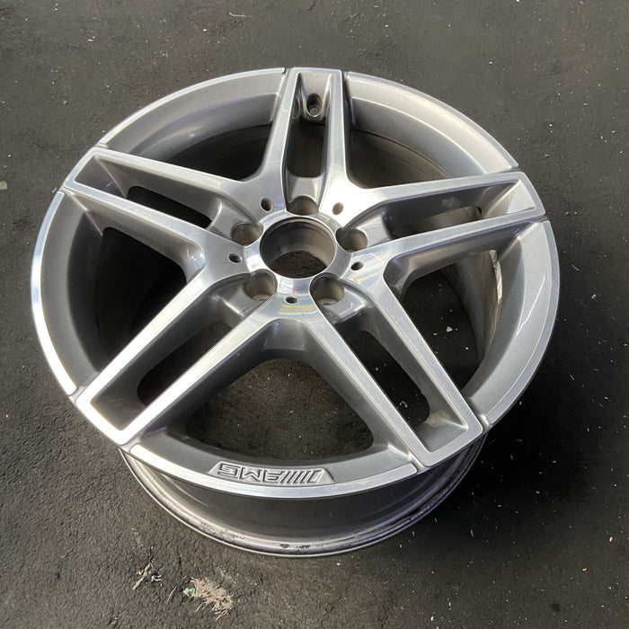 18" MERCEDES E-CLASS 14 207 Type, Conv, E350, 18x8.5 , AMG Original OEM Wheel - View 8