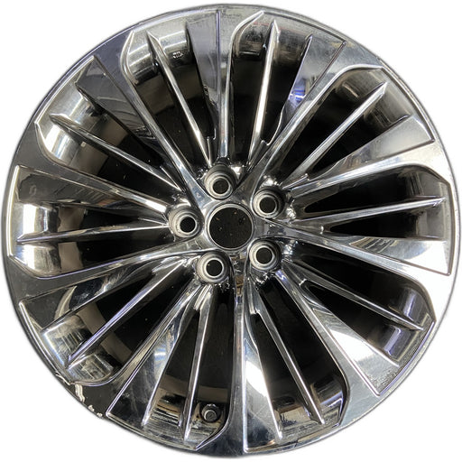 20" LS500 18-21 , 20x8.5, 20 spoke Original OEM Wheel Rim - Front View