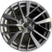 18" WRX 22 18x8.5 , dark gray Original OEM Wheel Rim - Front View