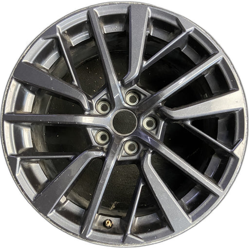 18" WRX 22 18x8.5 , dark gray Original OEM Wheel Rim - Front View