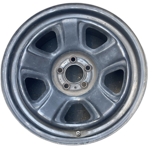 18" CHARGER 06-07 18x7.5, steel Original OEM Wheel Rim - Front View