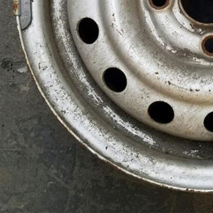 13" CIVIC 92-95 13x4.5 Original OEM Wheel Rim - Back View