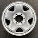 16" TACOMA 05-15 16x7, steel, 5 spoke Original OEM Wheel Rim - Front View
