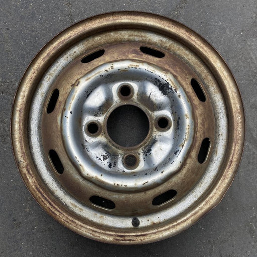 15" BEETLE 68-72 15x4 Original OEM Wheel Rim - Front View