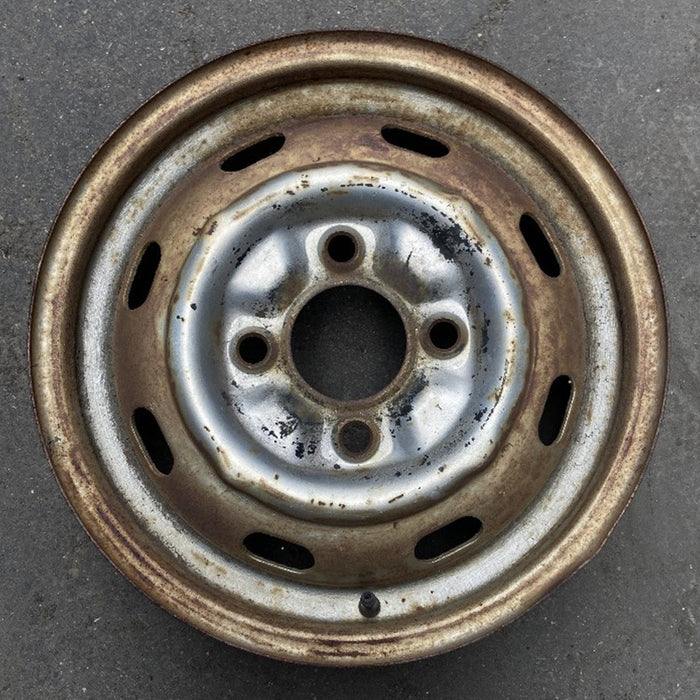 15" BEETLE 68-72 15x4 Original OEM Wheel Rim - Front View