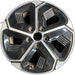 16" NIRO 23-25 16x6.5 Original OEM Wheel Rim - Front View
