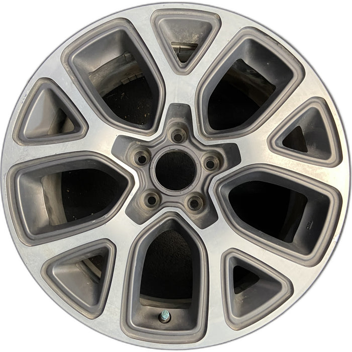 17" FIAT 500 16-18 4 Dr, X model, , 17x7 , 5 spoke, Y spoke design Original OEM - Front View