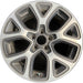 17" FIAT 500 16-18 4 Dr, X model, , 17x7 , 5 spoke, Y spoke design Original OEM - Front View