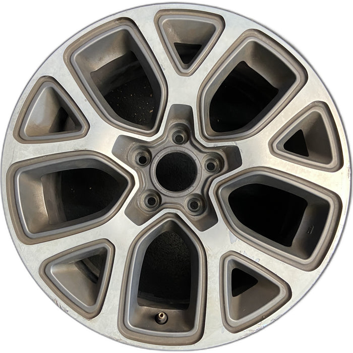 17" FIAT 500 16-18 4 Dr, X model, , 17x7 , 5 spoke, Y spoke design Original OEM - Front View