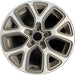 17" FIAT 500 16-18 4 Dr, X model, , 17x7 , 5 spoke, Y spoke design Original OEM - Front View