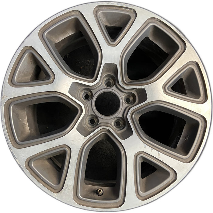 17" FIAT 500 16-18 4 Dr, X model, , 17x7 , 5 spoke, Y spoke design Original OEM - Front View