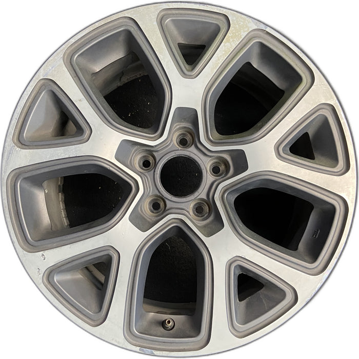 17" FIAT 500 16-18 4 Dr, X model, , 17x7 , 5 spoke, Y spoke design Original OEM - Front View