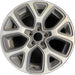 17" FIAT 500 16-18 4 Dr, X model, , 17x7 , 5 spoke, Y spoke design Original OEM - Front View