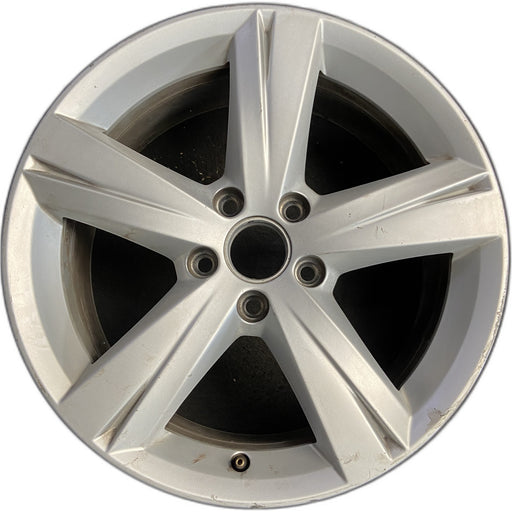 17" PASSAT 12-15 17x7 , 5 spoke Original OEM Wheel Rim - Front View