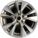 18" MURANO 15-17 18x7.5 , machined Original OEM Wheel Rim - Front View