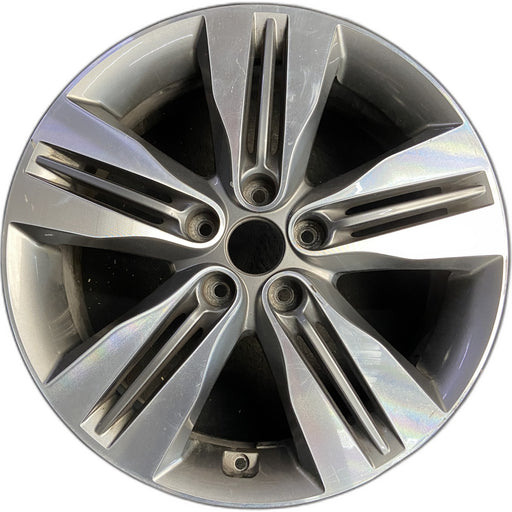 18" TUCSON 14-15 18x6.5 , w/o Original OEM Wheel Rim - Front View