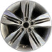 18" TUCSON 14-15 18x6.5 , w/o Original OEM Wheel Rim - Front View