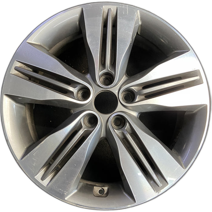 18" TUCSON 14-15 18x6.5 , w/o Original OEM Wheel Rim - Front View