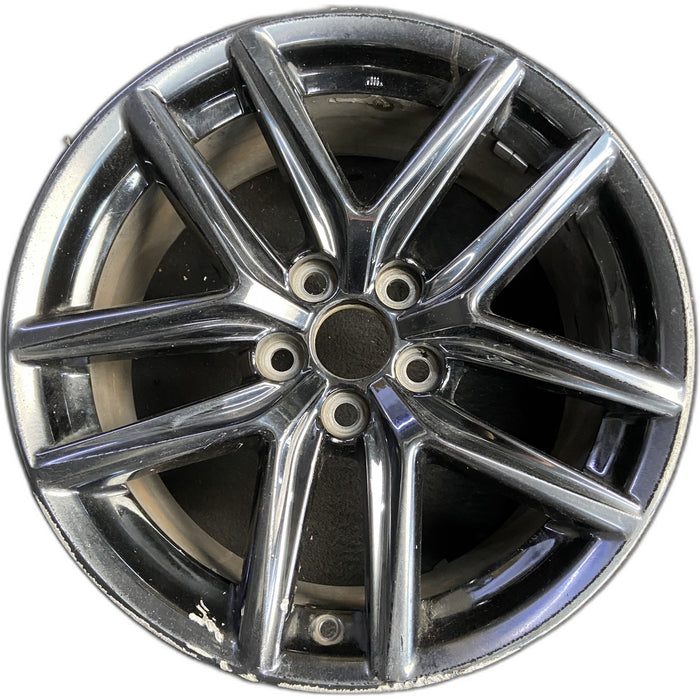 18" LEXUS IS250 14-15 18x8.5 , 10 spoke Original OEM Wheel Rim - Front View