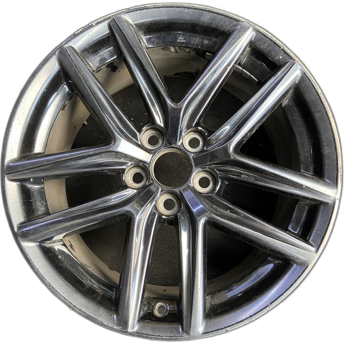 18" LEXUS IS250 14-15 18x8.5 , 10 spoke Original OEM Wheel Rim - Front View