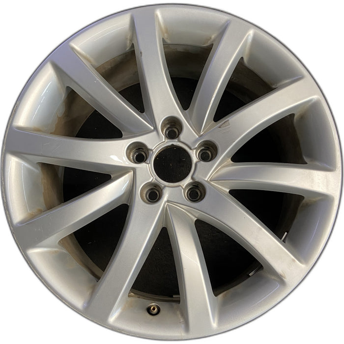 18" AUDI A4 13 18x8 , Original OEM Wheel Rim - Front View