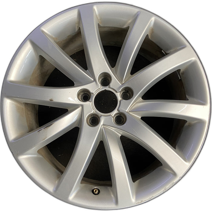 18" AUDI A4 13 18x8 , Original OEM Wheel Rim - Front View