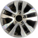 20" SEQUOIA 08-17 20x8, , 10 spoke, dark gray inlay Original OEM Wheel Rim - Front View