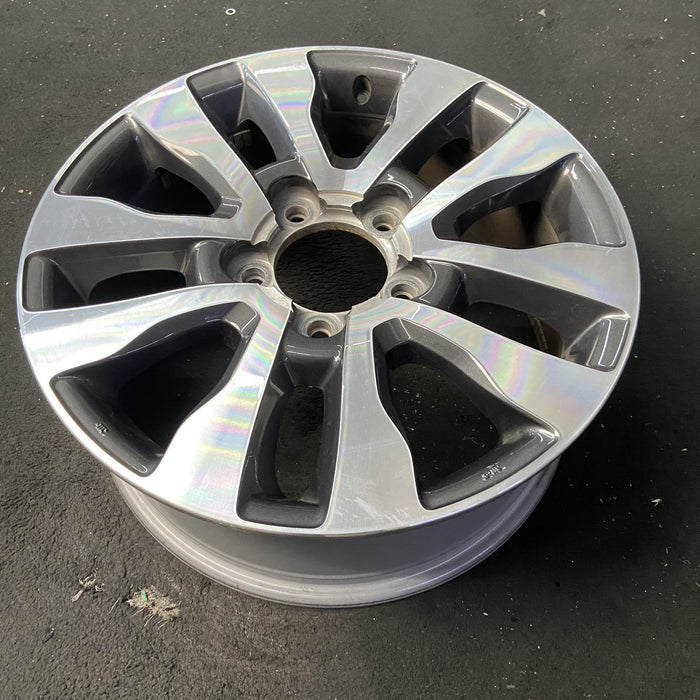 20" SEQUOIA 08-17 20x8, , 10 spoke, dark gray inlay Original OEM Wheel Rim - View 8