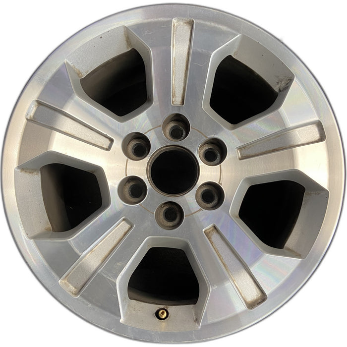 18" SIERRA 1500 PICKUP 19 classic , 18x8.5, 5 spoke, single, natural Original - Front View