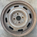 14" ESCORT 97 14x5 , silver Original OEM Wheel Rim - Front View