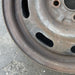14" ESCORT 97 14x5 , silver Original OEM Wheel Rim - Additional View