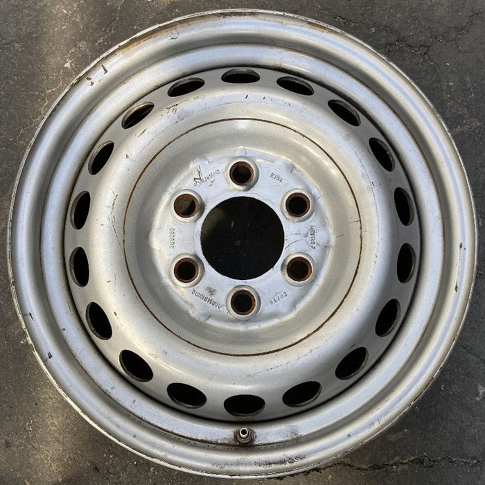 16" ESPRINTER 2500 24-25 16x6.5, steel Original OEM Wheel Rim - Front View