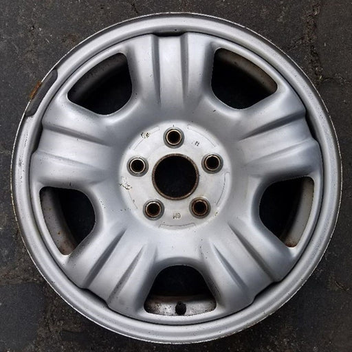16" RAV4 98-00 16x6, steel Original OEM Wheel Rim - Front View