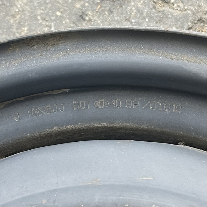 16" CAMRY 00-01 16x6 , steel, 4 small holes Original OEM Wheel Rim - View 9