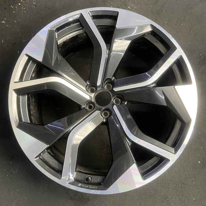 23" AUDI RSQ8 20-24 23x10.5 , , machined dark gray Original OEM Wheel Rim - Additional View