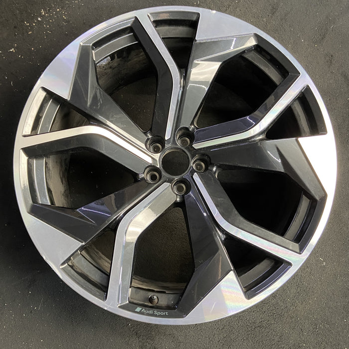 23" AUDI RSQ8 20-24 23x10.5 , , machined dark gray Original OEM Wheel Rim - Additional View