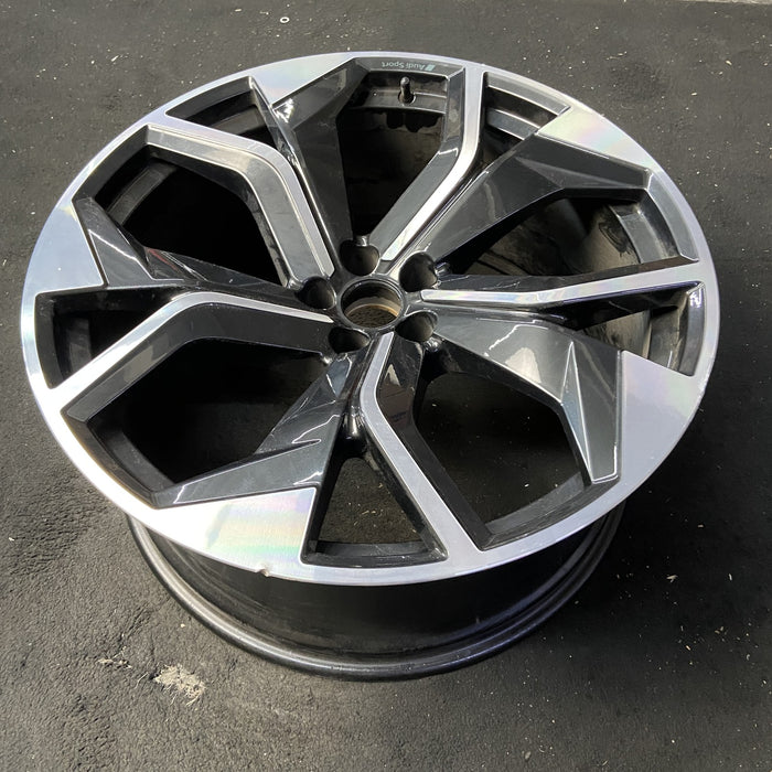 23" AUDI RSQ8 20-24 23x10.5 , , machined dark gray Original OEM Wheel Rim - View 8