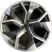23" AUDI RSQ8 20-24 23x10.5 , , machined dark gray Original OEM Wheel Rim - Front View