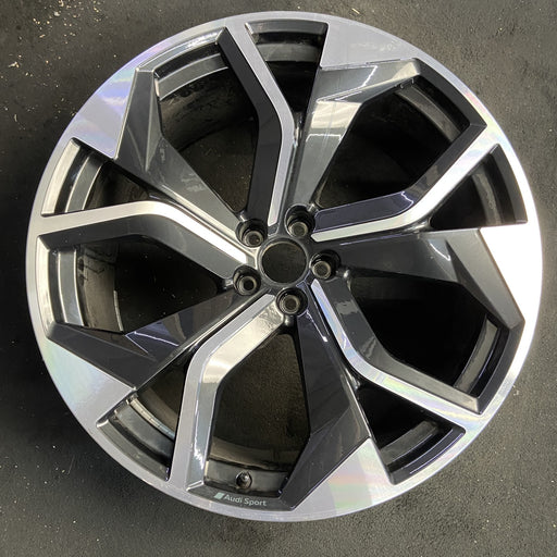 23" AUDI RSQ8 20-24 23x10.5 , , machined dark gray Original OEM Wheel Rim - Additional View