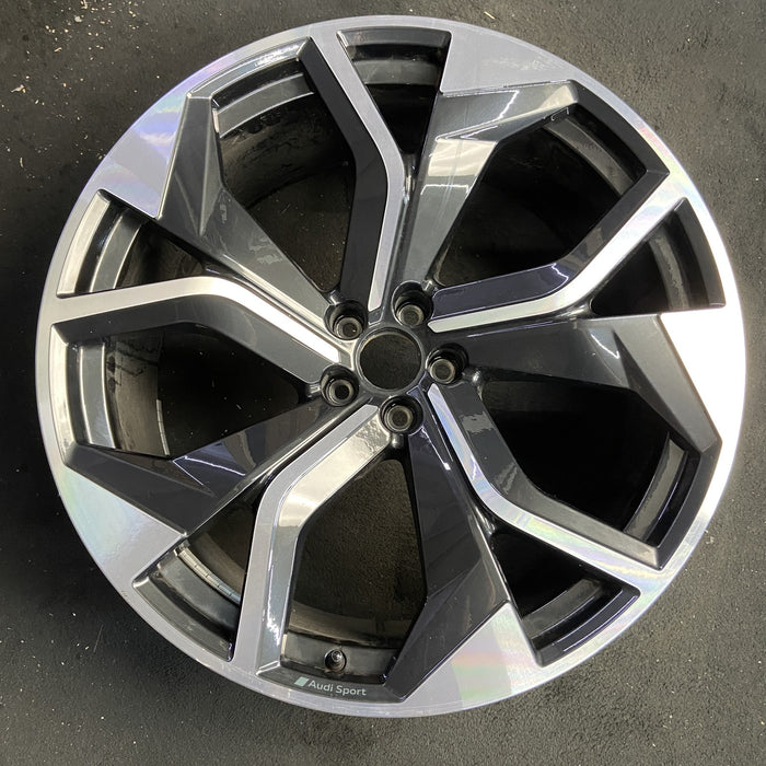 23" AUDI RSQ8 20-24 23x10.5 , , machined dark gray Original OEM Wheel Rim - Additional View